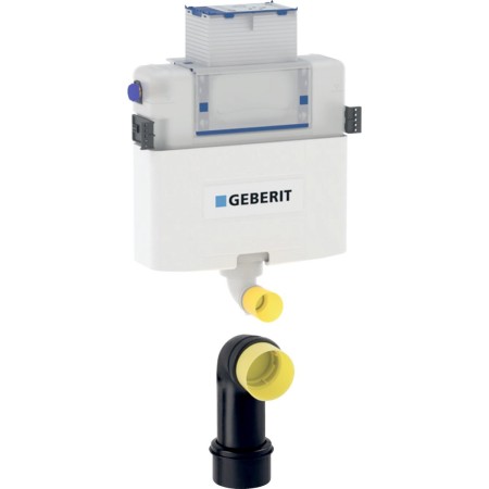 GEBERIT Cassetta di risciacquo da incasso Geberit Omega 12 cm, 6/3 litri, altezza d'installazione 82 cm