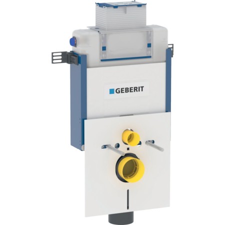GEBERIT Modulo Geberit Combifix per vaso sospeso, 82 cm, con cassetta di risciacquo da incasso Omega 12 cm