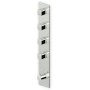 ZUCCHETTI JINGLE TERMOSTATICO DOCCIA C/ 4 RUB. ARRESTO
