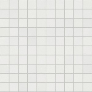 FLORIM - FLOOR GRES B&W MOSAICO WHITE HIGH-GLOSSY 30X30