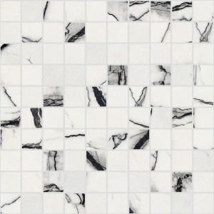 FLORIM - FLOOR GRES B&W MOSAICO BREACH HIGH-GLOSSY 30X30