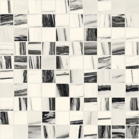 FLORIM - FLOOR GRES B&W MOSAICO FALL NATURALE 30X30