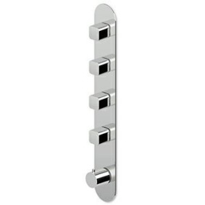 ZUCCHETTI BRIM TERMOSTATICO DOCCIA C/ 4 RUB. ARRESTO