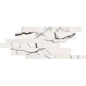 FLORIM - FLOOR GRES B&W LISTELLO SFALSATO BREACH HIGH-GLOSSY 21X40
