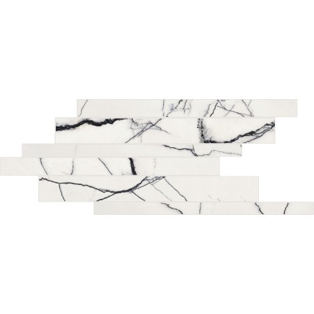 FLORIM - FLOOR GRES B&W LISTELLO SFALSATO BREACH HIGH-GLOSSY 21X40