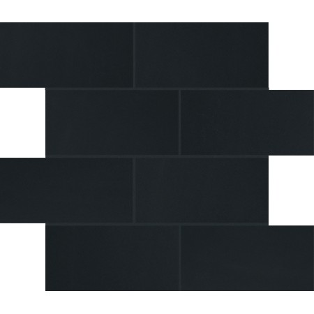 FLORIM - FLOOR GRES B&W MURETTO BLACK NATURALE 30X30 -SP.6MM