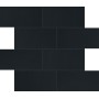 FLORIM - FLOOR GRES B&W MURETTO BLACK NATURALE 30X30 -SP.6MM