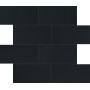 FLORIM - FLOOR GRES B&W MURETTO BLACK HIGH-GLOSSY 30X30 -SP.6MM
