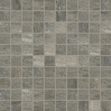 FLORIM - FLOOR GRES WALKS/1.0 MOSAICO GRAY NATURALE 30X30