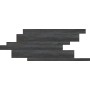 FLORIM - FLOOR GRES WALKS/1.0 MODULO LISTELLO SFALSATO BLACK NATURALE 21X40