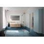 ARBI SKY ONDINA COMPOSIZIONE 05 FINITURA OLMO CHIARO L140.6 CM P50.5 CM CON VASCA INTEGRATA IN CRISTALOLANT
