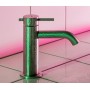 ZUCCHETTI HELM MISCELATORE LAVABO S/ SCARICO IN ACCIAIO INOX