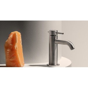 ZUCCHETTI HELM MISCELATORE LAVABO S/ SCARICO IN ACCIAIO INOX