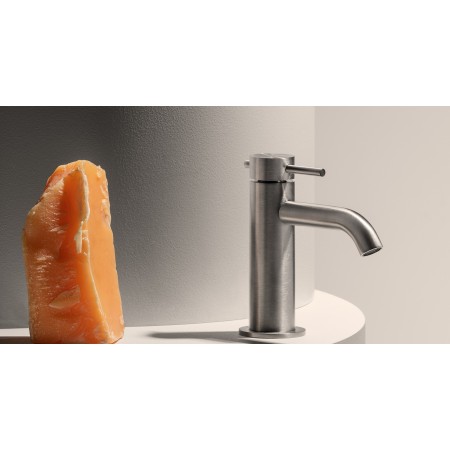 ZUCCHETTI HELM MISCELATORE LAVABO S/ SCARICO IN ACCIAIO INOX