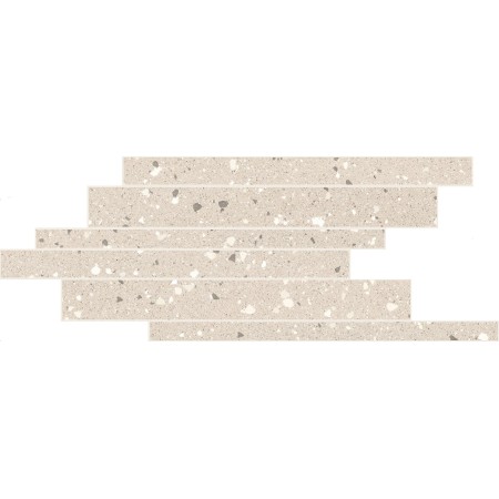 FLORIM - FLOOR GRES EARTHTECH PUMICE_FLAKES GLOSSY-BRIGHT LISTELLO SFALSATO 21X40