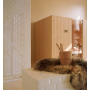 Effe By Effegibi AUKI 40 SAUNA DIMENSIONE 189X126X201ASPEN TERMOTRATTATO