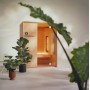 Effe By Effegibi IDEA IR 1000 SAUNA INFRAROSSI DIMENSIONI 132X100X201 HEMLOCK CANADESE