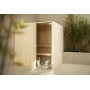 Effe By Effegibi EASY 45 SAUNA DIMENSIONI 180X120X200 IN ASPEN NATURALE