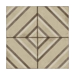 RAGNO CERAMICHE OTTOCENTO DECORO TAPPETO 8 AMBRA 20X20
