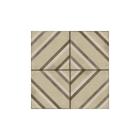 RAGNO CERAMICHE OTTOCENTO DECORO TAPPETO 8 AMBRA 20X20
