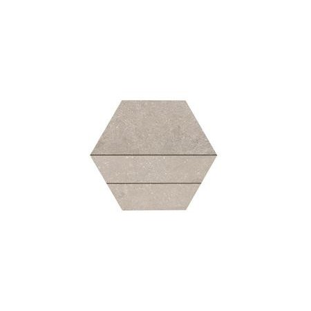 RAGNO CERAMICHE REALSTONE_LUNAR MOSAICO 3D WHITE 29X33.5
