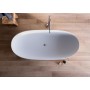 GLASS 1989 BLOOM VASCA FREESTANDING BIANCO OPACO IN HARDLITE
