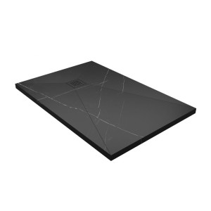 DISENIA BLADE PIATTO DOCCIA LAMINAM NERO MARQUINIA OPACO