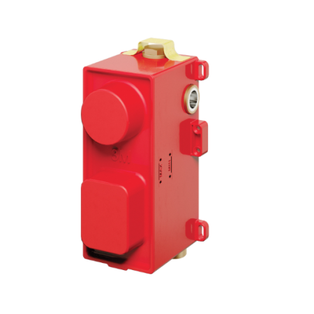TREEMME  Termostatico Incasso Con Deviatore 2/3 Uscite - Parti Incasso