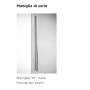 ARBLU FILO ANGOLO 1 ANTA SCORREVOLE + LATO FISSO
